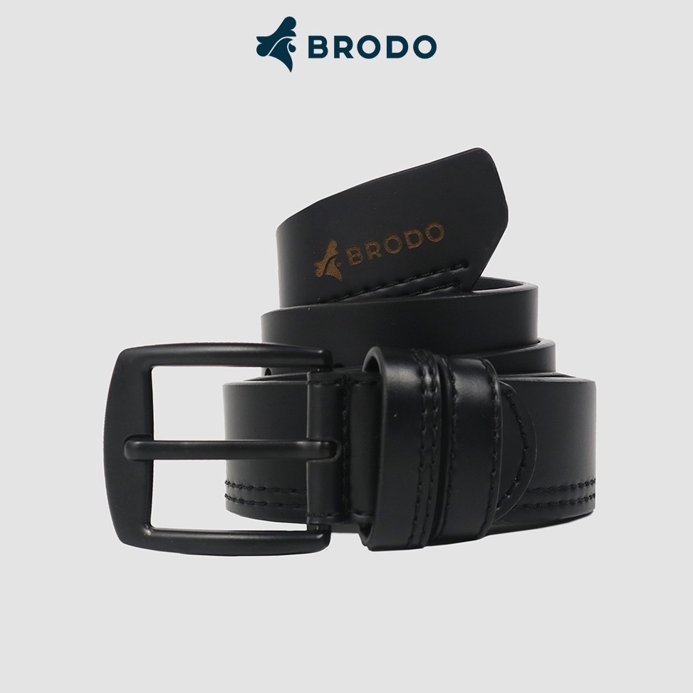ART H95Y BRODO  Ikat Pinggang Hia Synthetic Belt Black