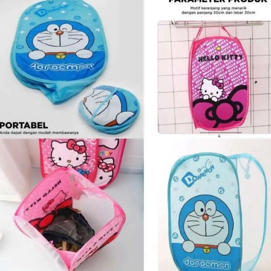 Harga lebay KERANJANG BAJU KOTOR LIPAT UNTUK BAYI DAN DEWASA BUKA TUTUP MOTIF KARAKTER  KRANJANG BAJ