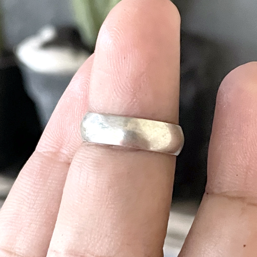 Cincin Kaki Toe Ring Perak Silver Bali Motif Polos Simple Korea Asli 925 Pria Wanita Laki Elegan Cus
