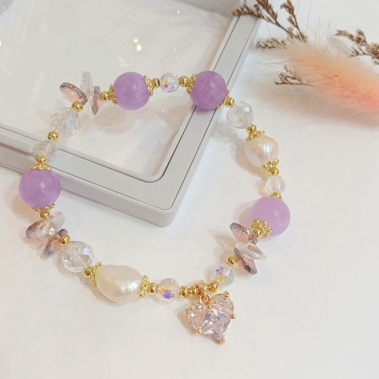 ART I4L Gelang Batu Merah  gelang batu kristal 4