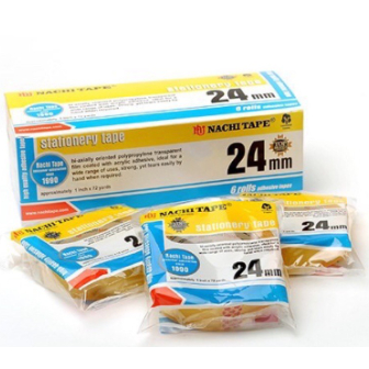

(E-11) Isolasi Tape Nachi 24 mm x 72 yards / Stationary Perekat Lem Dus solasi nachi