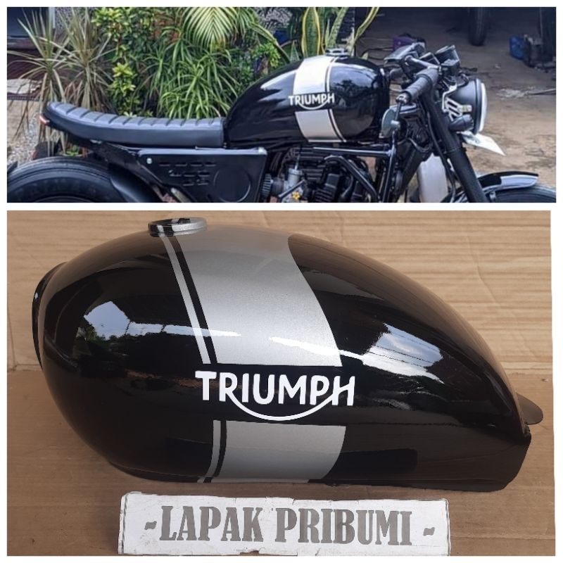 Tangki Japstyle Tangki Motor Custom Triumph Polos Bobber Jumbo