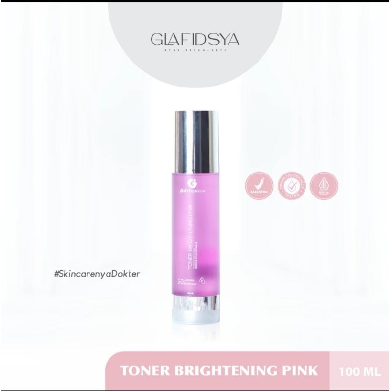 GLAFIDSYA TONER WHITENING GLAFIDSYA OFFICIAL STORE SKINCARE DR. REZA GLADYS