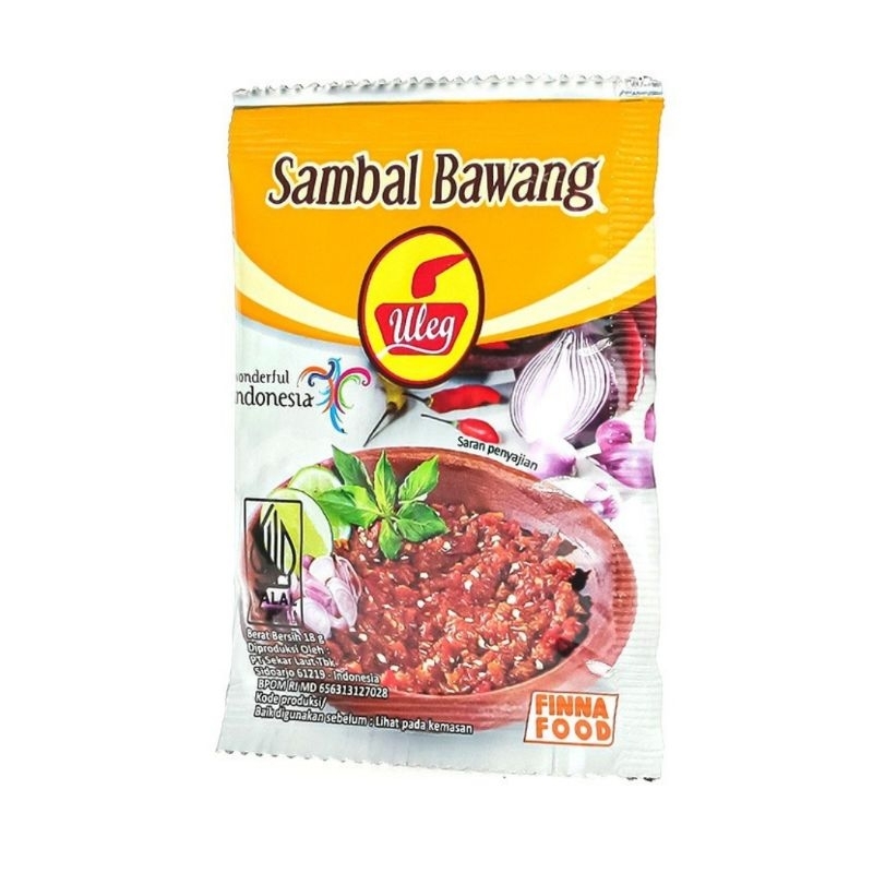 

Sambal Bawang Sachet Uleg Sambal Bawang 20gr isi 10pcs Sambal Dalam Kemasan Praktis Mudah Berkualitas Terbaik Amanta Segar