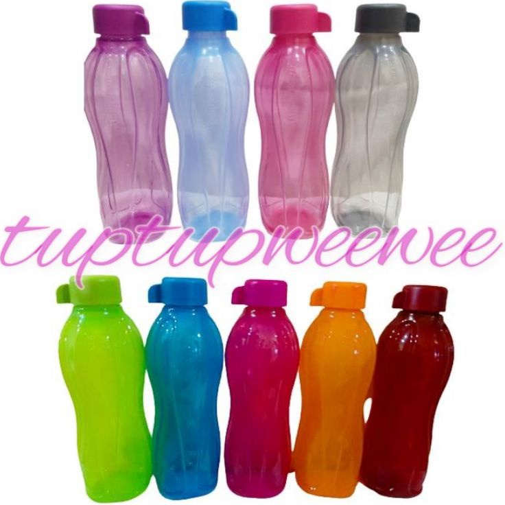 tupperware eco bottle botol 5ml tutup ulir