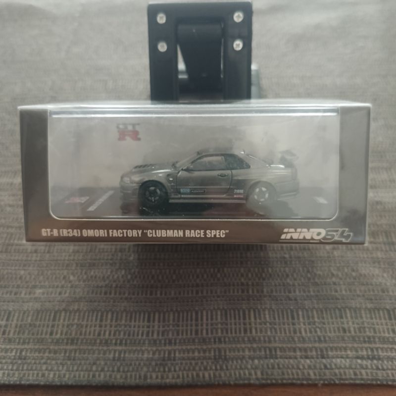 inno64 nissan skyline GT-R R34 omori Factory Clubman Race Spec segel