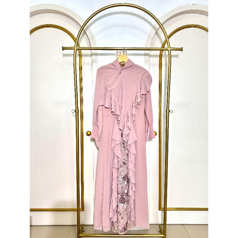 Gamis Ceruty One Set Jilbab