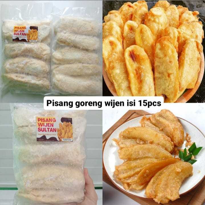 

Pisang goreng wijen crispy isi 15pcs / pisang wijen sultan frozen