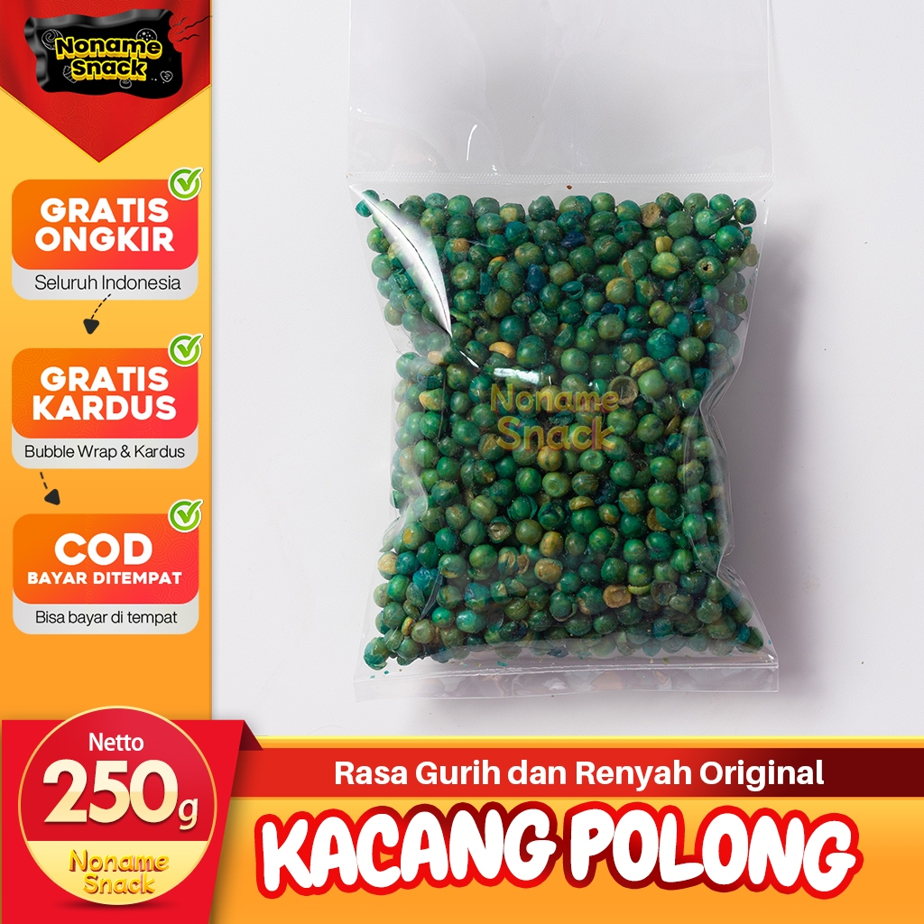 

NoName Snack - Kacang Polong Cemilan Grosir 250Gr
