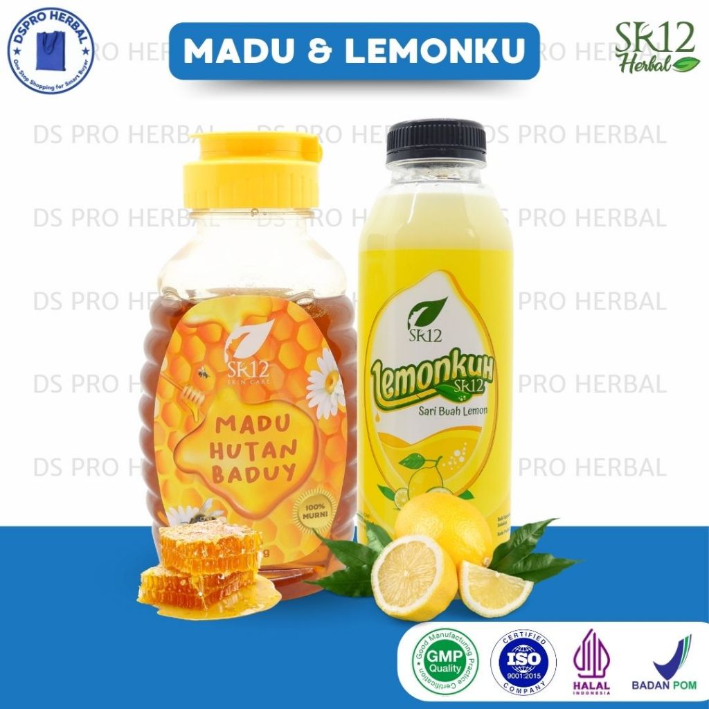 

MADU HUTAN BADUY & LEMONKUH I Madu Murni Asli 100% l Air lemon untuk diet l Madu & Sari lemon SR12