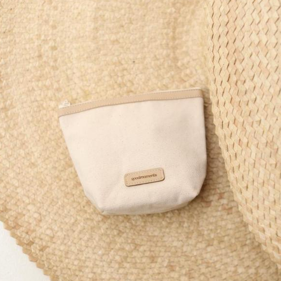 Chiyo Pouch - Canvas Pouch / Makeup Pouch / Cable Pouch
