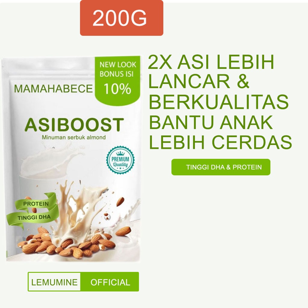 Susu Ibu Menyusui Almond Asi Booster Menyusui Susu Asi Booster Pelancaran Asi Booster Penambah Asi