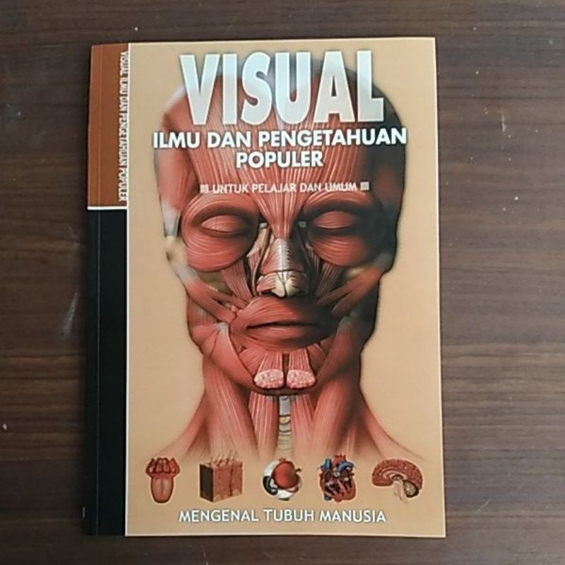 Visual mengenal tubuh manusia, ilmu dan pengetahuan populer full colour.