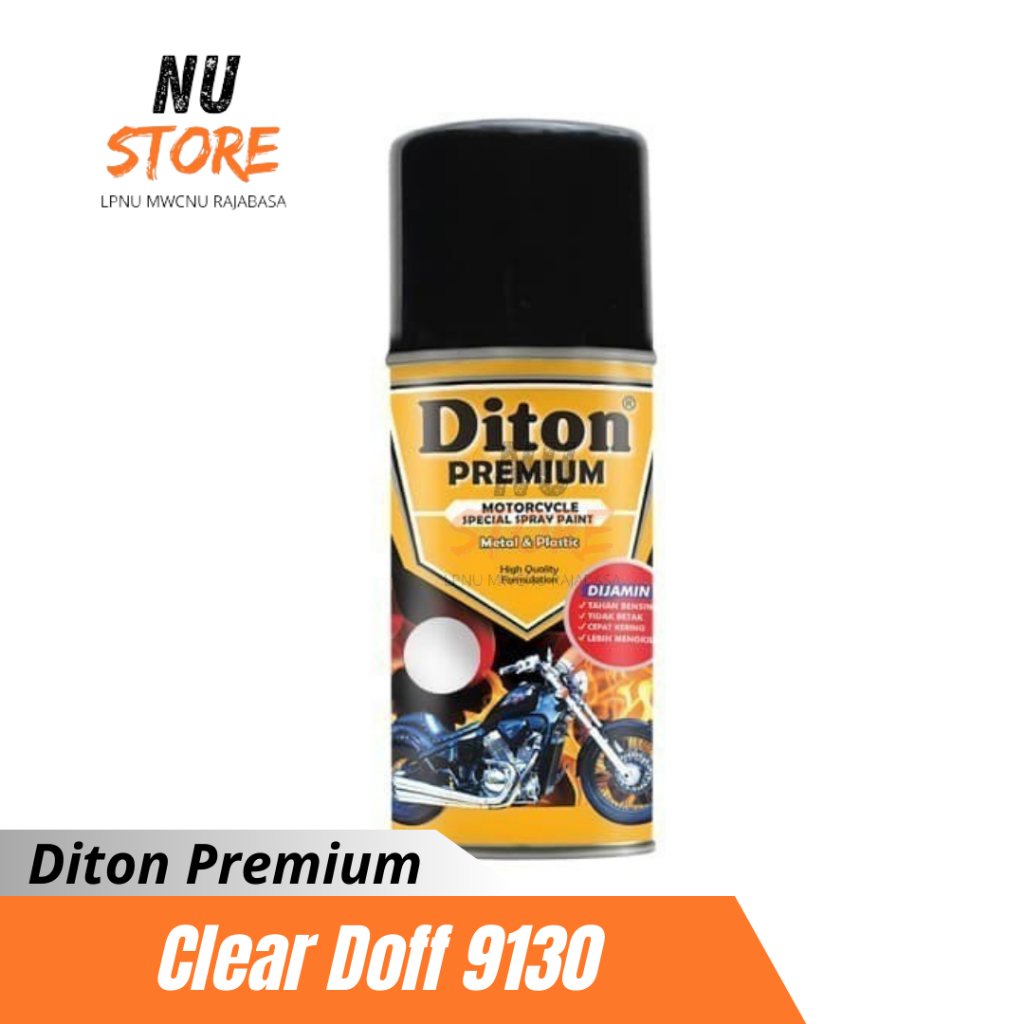 Diton Premium Cat Semprot - Clear Doff 9130 - Cat motor mobil