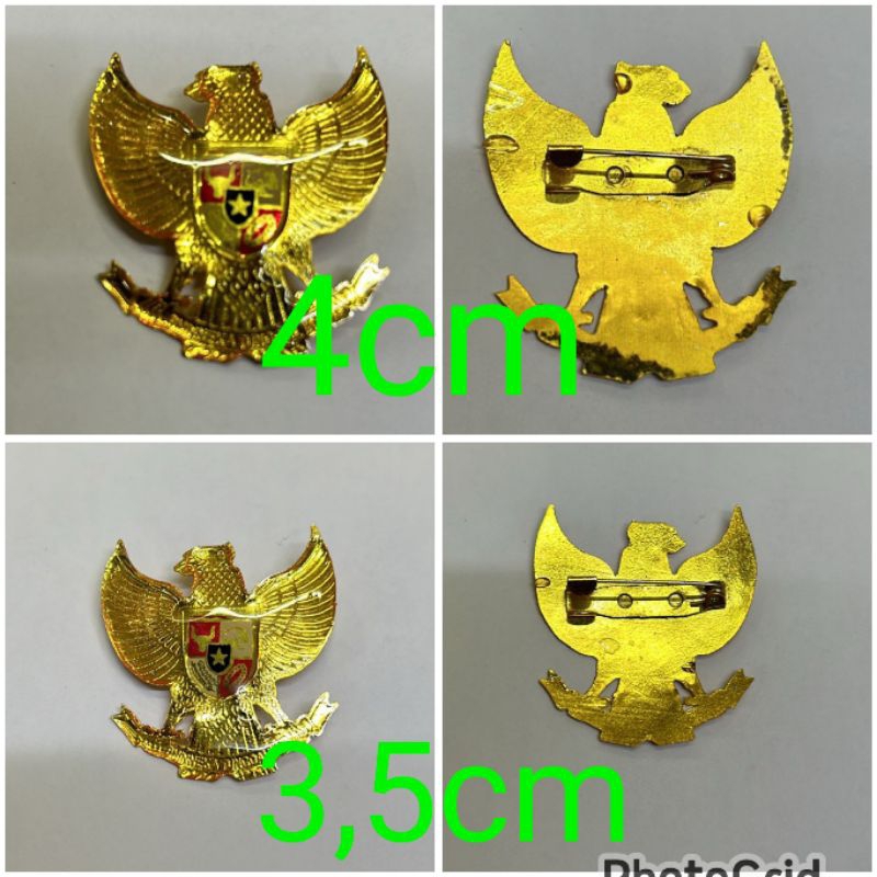 PIN GARUDA EMAS / PIN GARUDA COATING/PIN/ PIN GARUDA RESIN