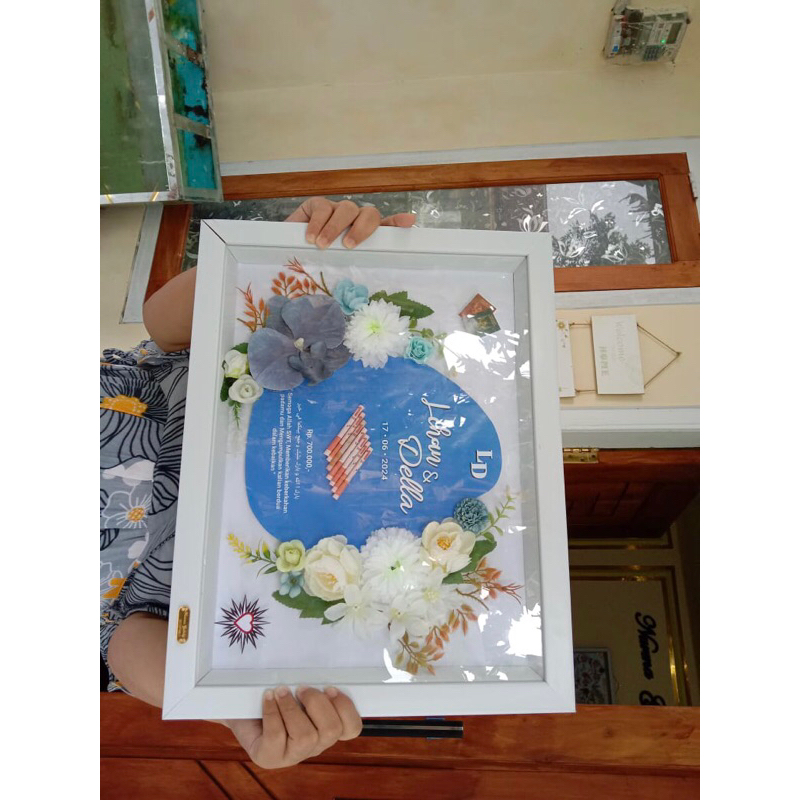 BINGKAI MAHAR PERNIKAHAN MAS KAWIN UK. 30x40 || Nurma Galery