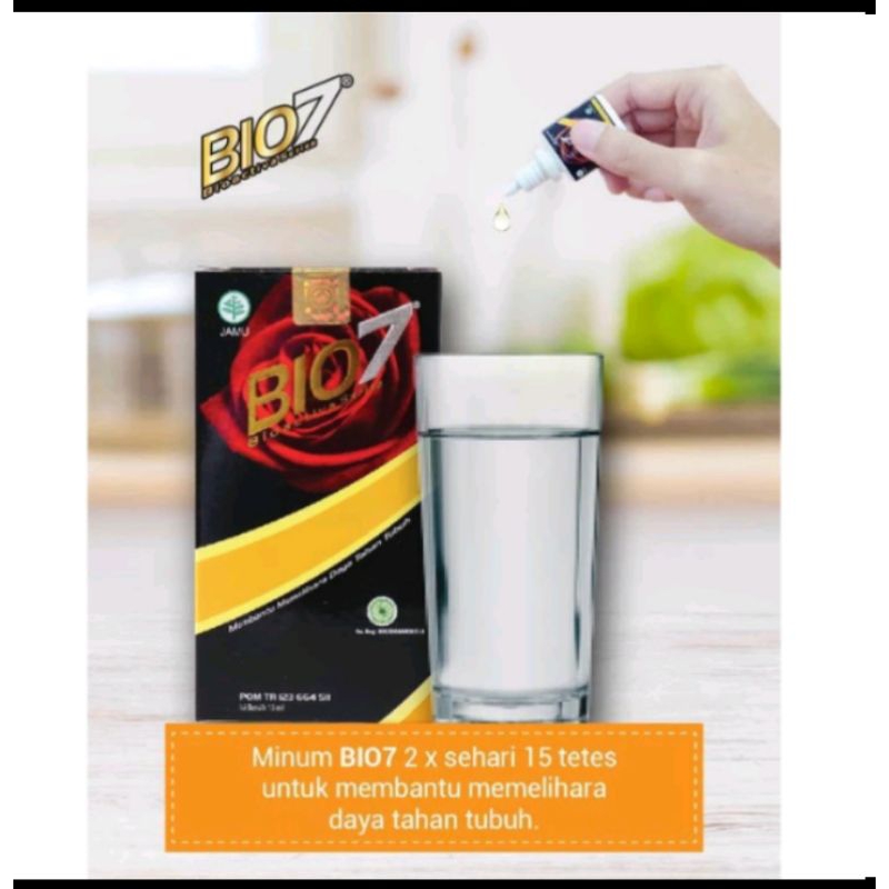 JAMU TETES HERBAL BIO7,BIO SEVEN /BIOSEVEN, BIO7/DAYA TAHAN TUBUH