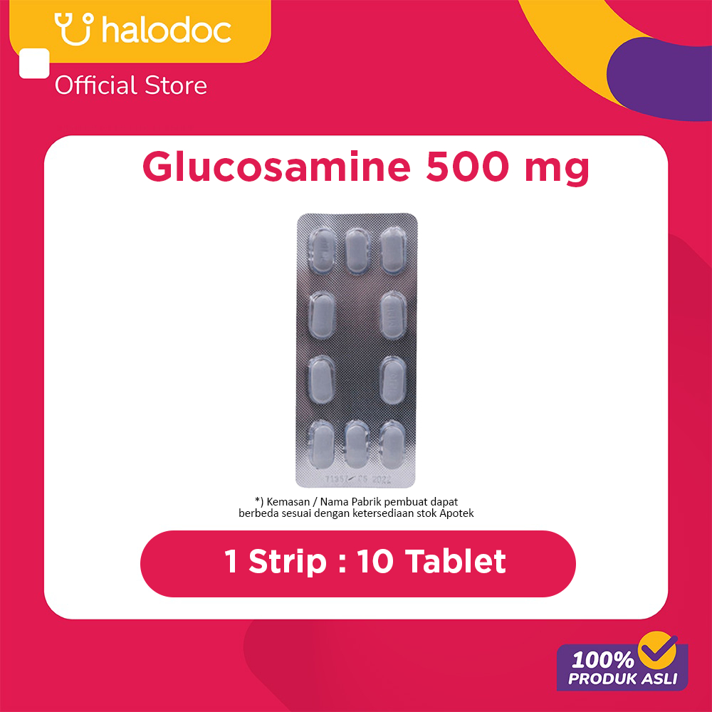 Glucosamine 500 Mg 10 Kaplet