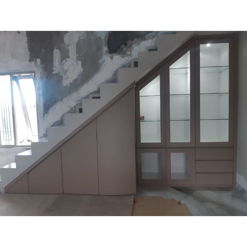 custom ibu ir4.sekat ruangan, kitchen, kabinet bawah tangga, kamar set