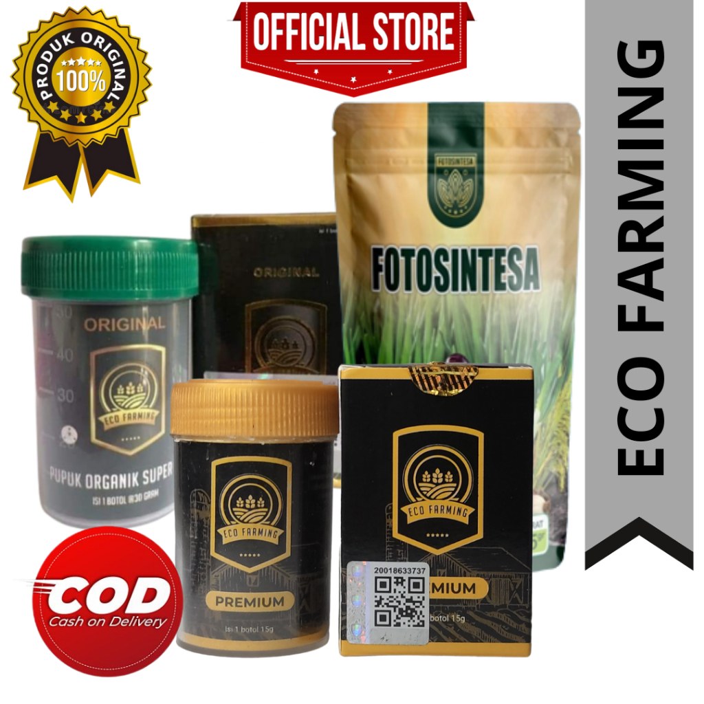 ( COD ) Pupuk Organik Eco Farming Super Aktif Pupuk Pelebat Buah
