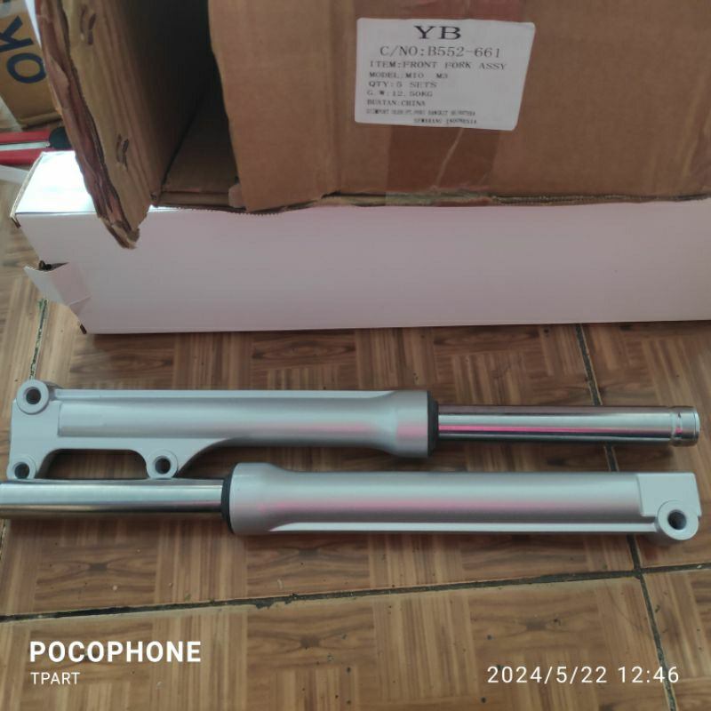 as shock depan + tabung mio m3