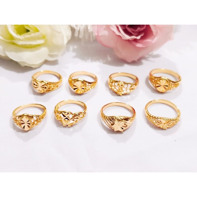 Cincin Xuping Wanita Model Simple Polos terbaru