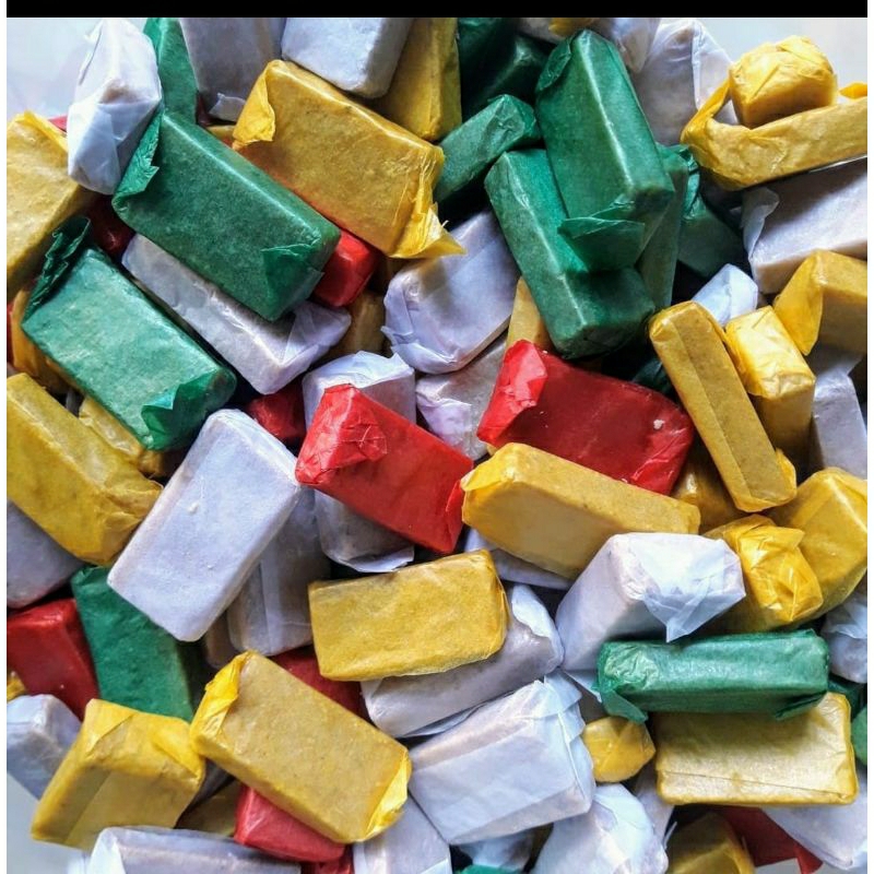 

Permen Tape Mini Manis Asem Snack Curah Murah