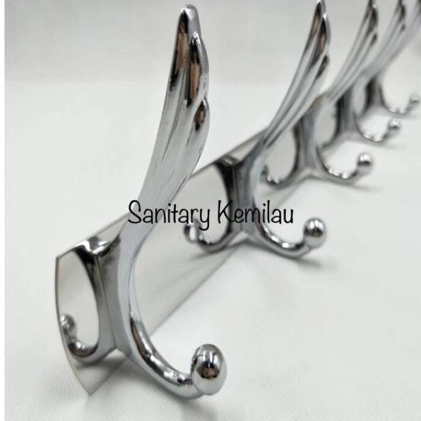 Kirim Langsung Kapstok Stainles  Gantungan Baju 5 Kait Stainles  Kapstok Stainles  Hanger Baju