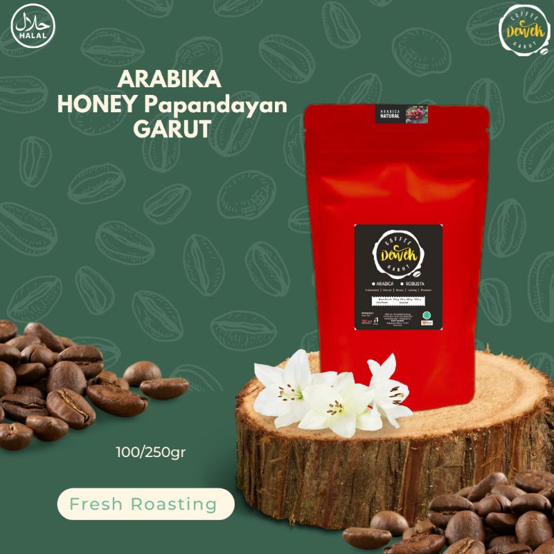 

Kopi Dewek Garut - Arabika HONEY asli garut papandayan Fresh Roasting 100-250gr