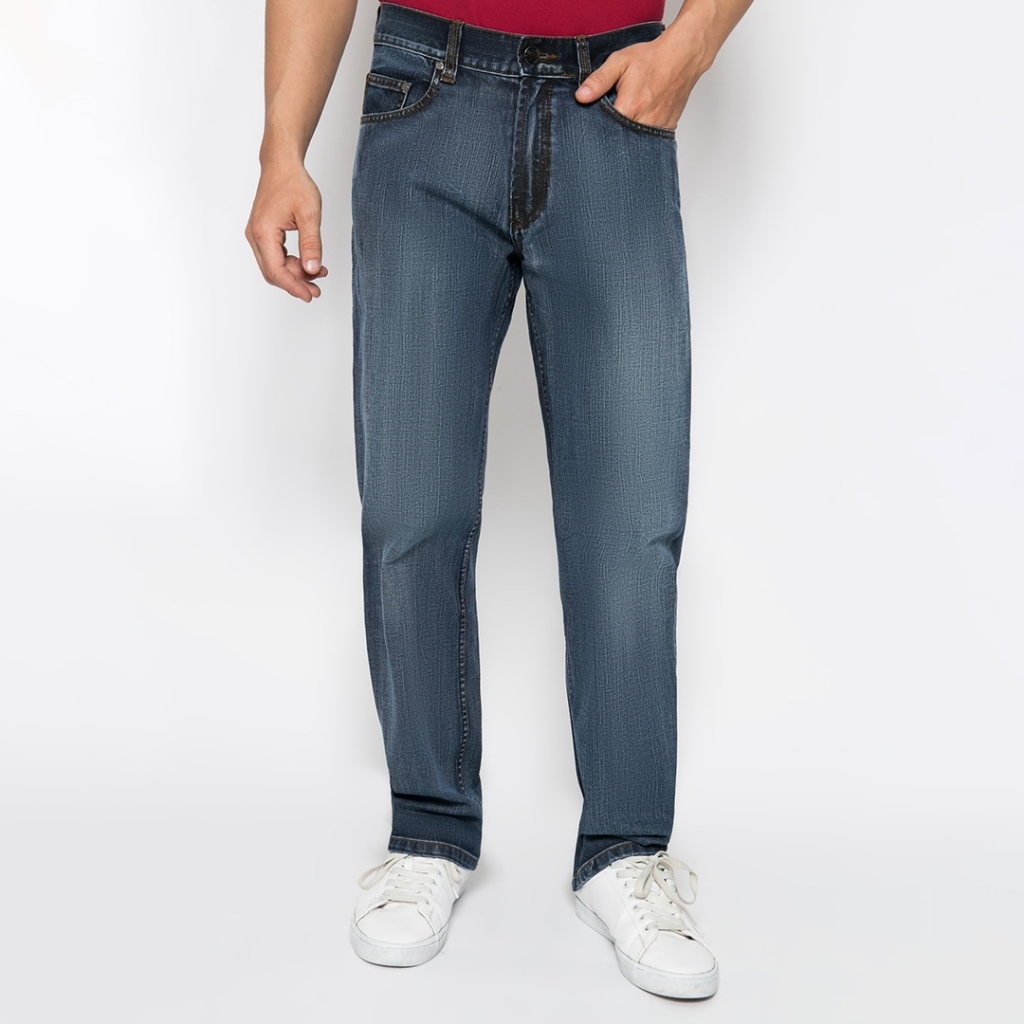 LGS Jeans - Celana Panjang - Washed - Warna Hitam - LEJT.322.388V.221.7C