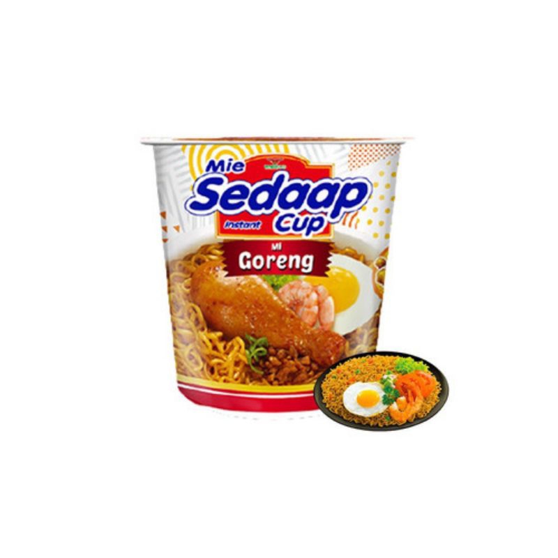 

MIE SEDAAP CUP GORENG/AYAM JERIT 85gr