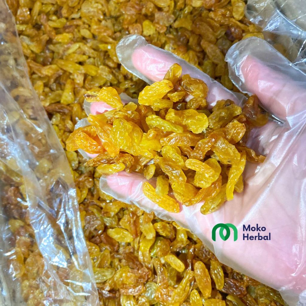 

Golden Raisin Kismis Asam Manis 1Kg Jumbo Premium