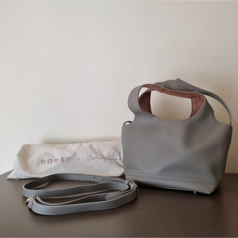 ROOSY X GELANGELICCA Mini Sol Vol. II Earl Grey Tas Wanita Limited Edition