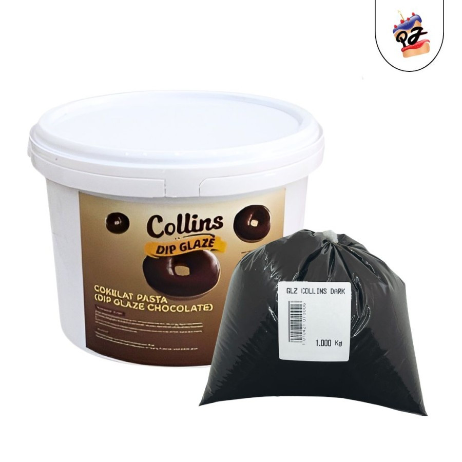 

GLAZE COLLINS DARK KEMASAN CURAH 1 KG