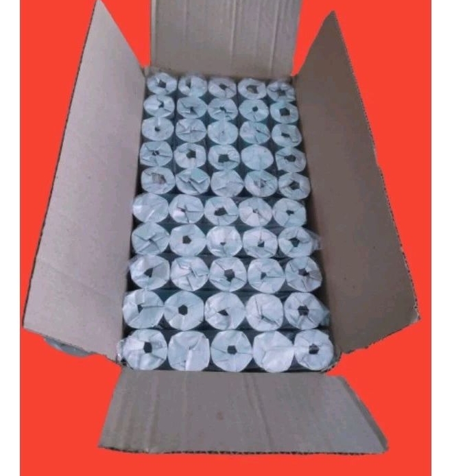 

kertas kasir thermal untuk mesin kasir EDC ukuran 58x30 1.pack isi 10.pcs