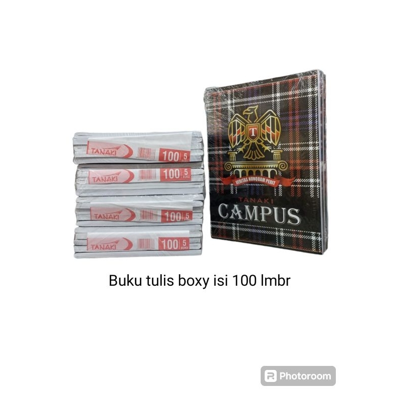 

buku tulis boxy isi 100 lembar per pcs ** LBRH