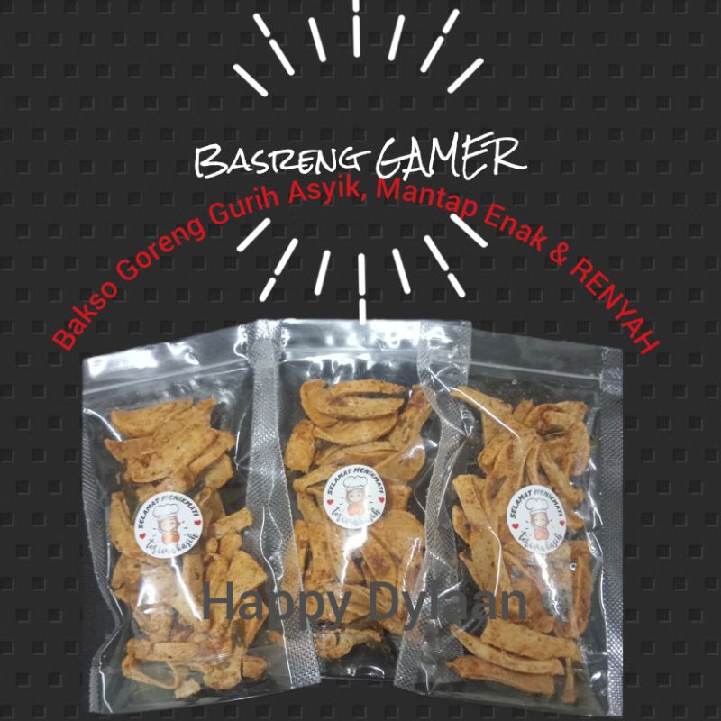 

basreng pedas manis daun jeruk GAMER @ 3 bungkus