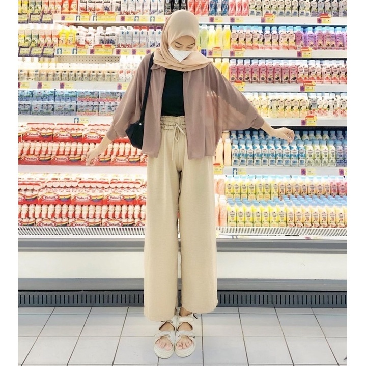 YOLLA BASIC OUTER CARDIGAN BATWING ORIGINAL CERUTY PREMIUM