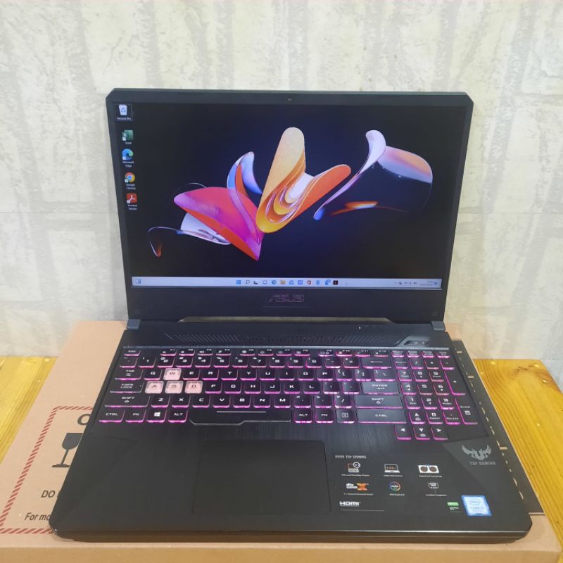 Laptop Asus TUF Gaming FX505GT (Military Grade)Intel Core I5 - 9300H Gen 9Th Ram 16Gb/Pilihan Ram 8G