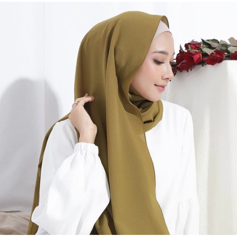 PASHMINA INSTAN CRINKLE AIRFLOW / PASHMINA BAHAN CRINKLE AIRFLOW PREMIUM