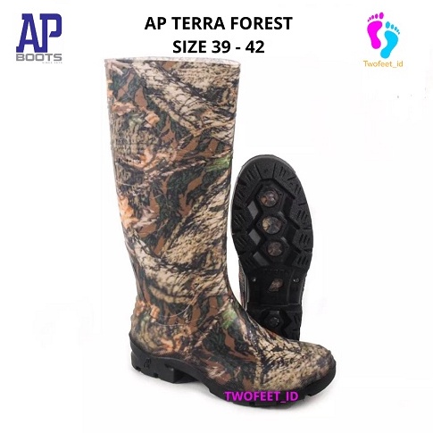 Terlaris SEPATU BOOTS TACTICAL BERBURU AP TERRA FOREST  SEPATU BOOTS KARET TERBARU  AP BOOTS TERRA F