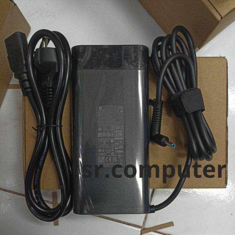 Adaptor Charger Laptop HP Pavilion Gaming 17 16 15 - 19.5V-10.3A 200W OVAL