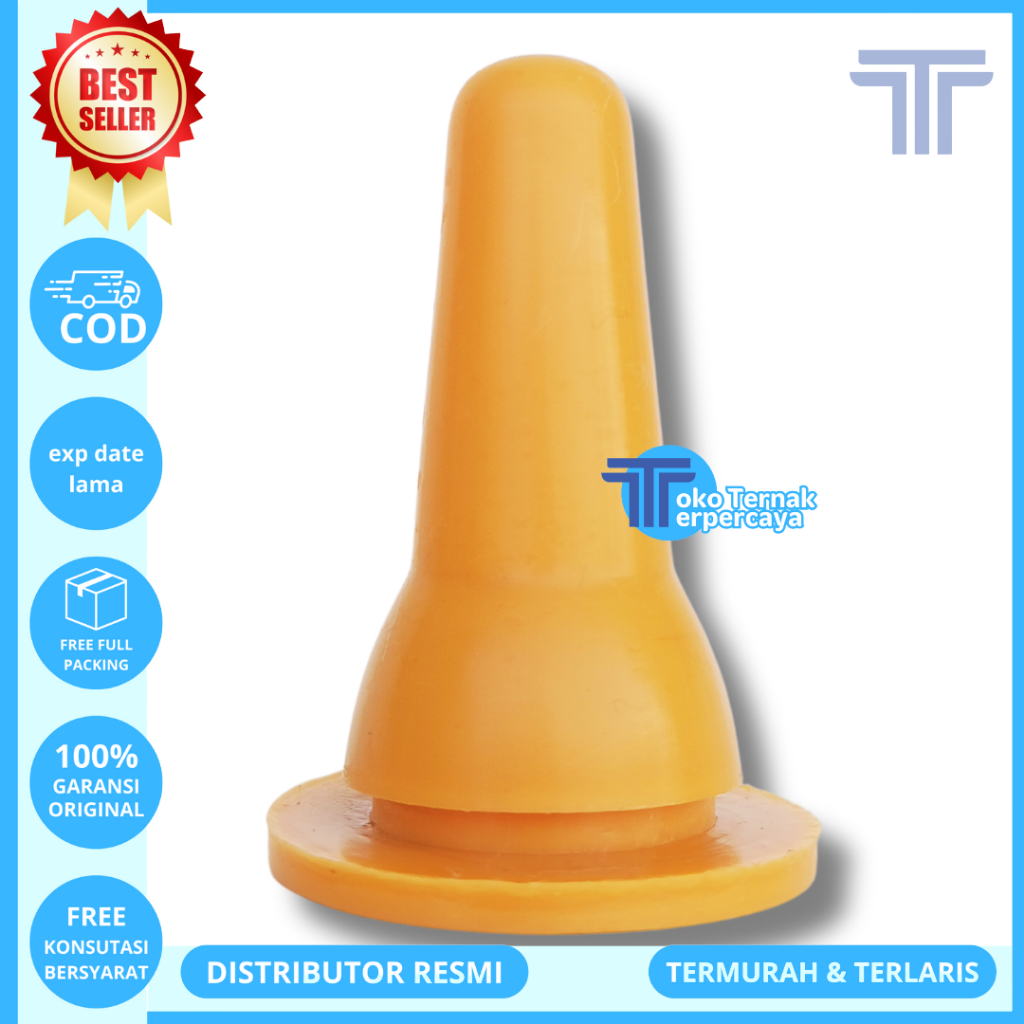 DOT KAMBING SILIKON COKLAT TEBAL - Dot Cempe Silikon Coklat Berkualitas - Dot Anak Kambing