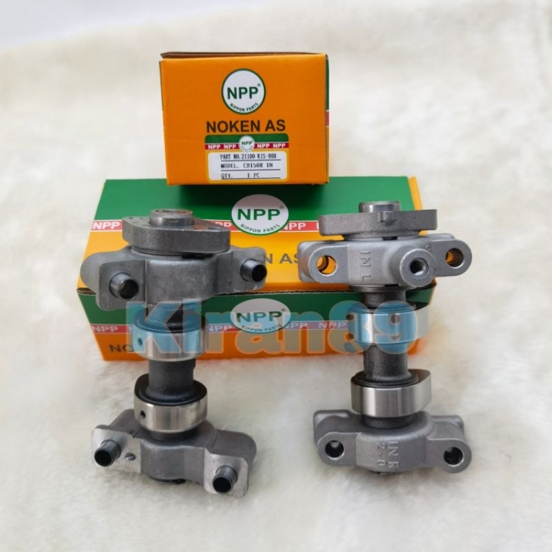 NOKEN AS CAMSHAFT CB 150 R CBR 150 R OLD K15 IN EX 1 SET 2PCS CBR150 R CB150 R ORIGINAL NPP