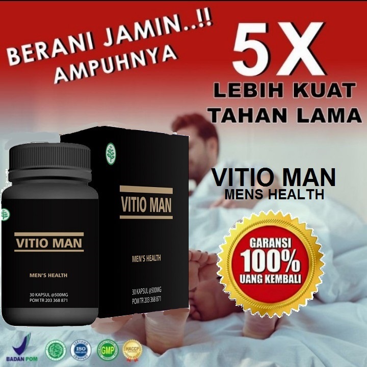 Vitioman Original Suplemen Pria Tahan Lama Paling Ampuh