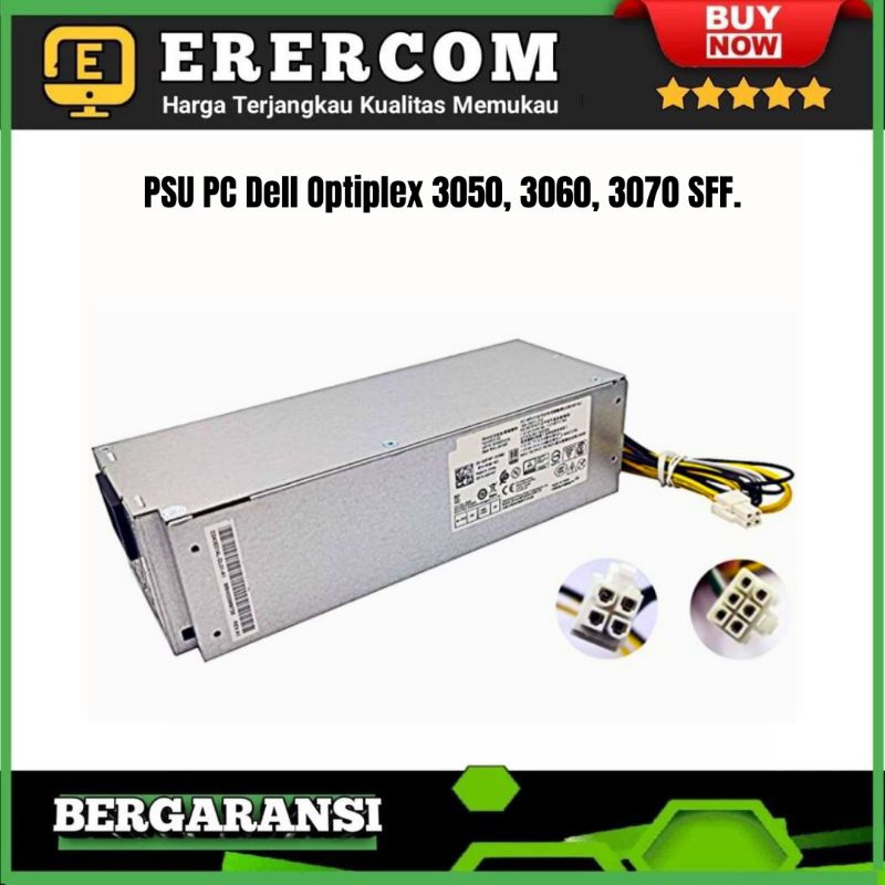 PSU Power Supply Power Suplay Dell Optiplex 3050 3060 3070 5050 SFF 6 Pin Original