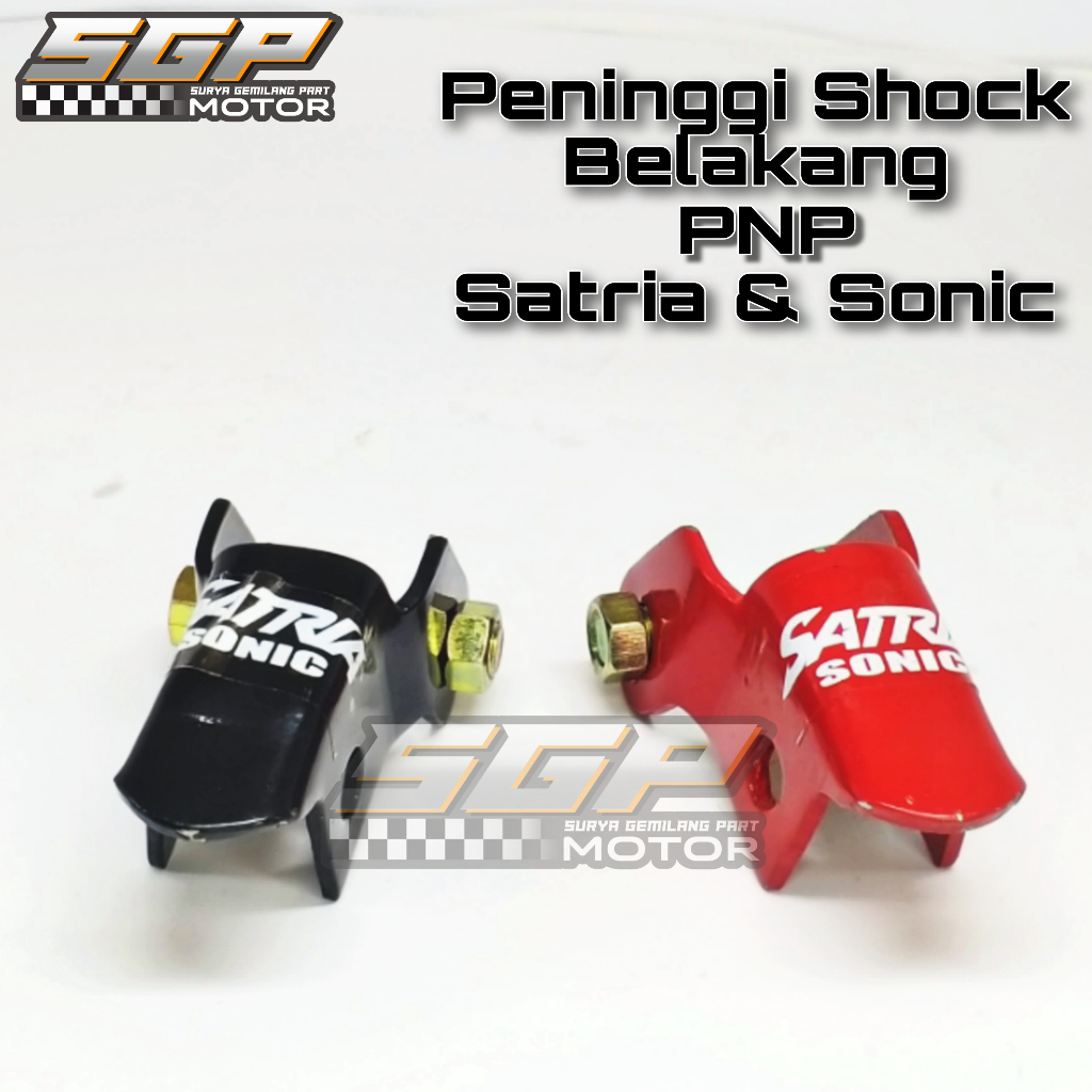 Peninggi Shock Belakang/Monoshock Satria Fu Dan Sonic150 Free Baut & Mur