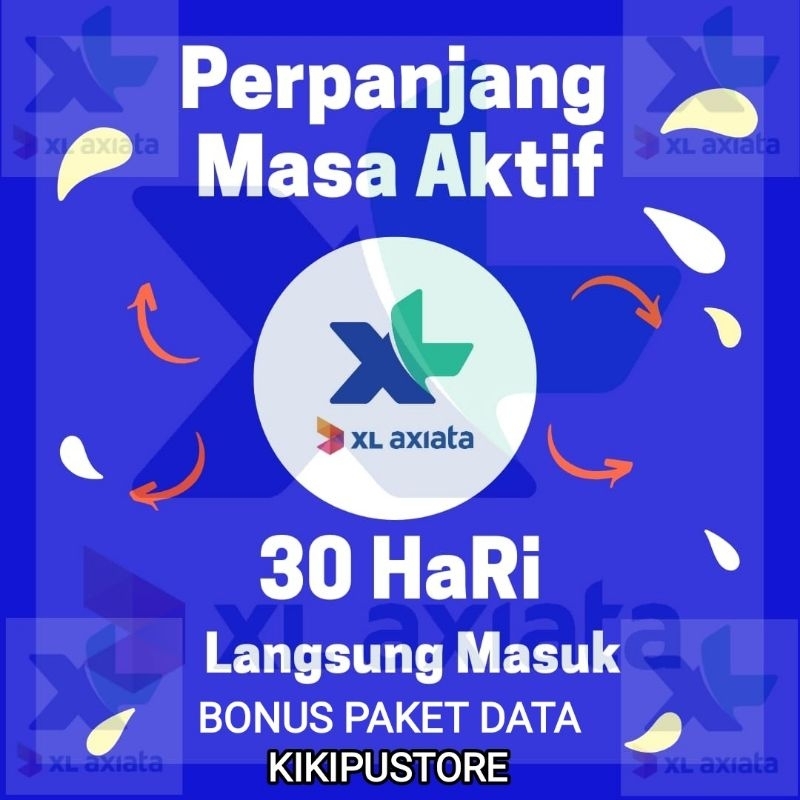 PERPANJANG MASA AKTIF XL 30 HARI, TAMBAH MASA AKTIF XL,  MASA AKTIF XL