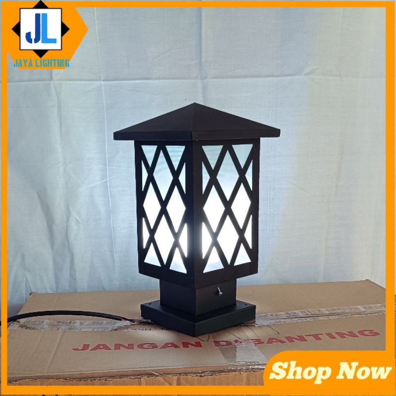 Lampu pilar/lampu hias taman pilar/lampu dinding outdoor p.k