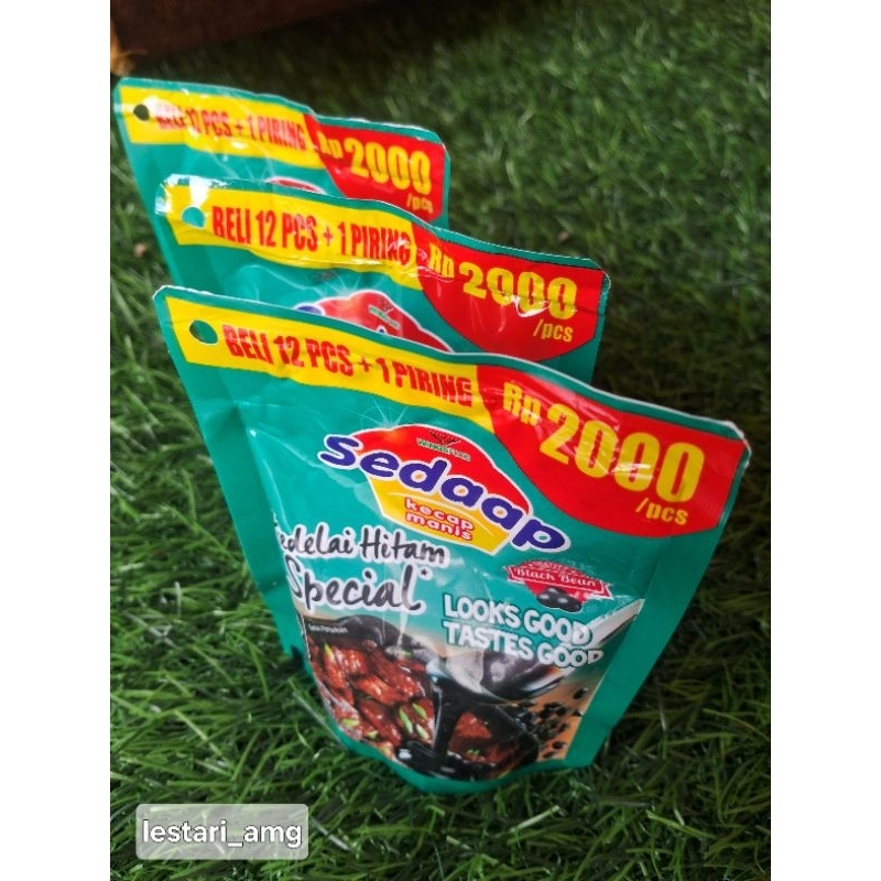 

Sedaap Kecap Manis kemasan 2000 ( Berat Bersih 84g )